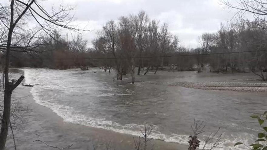 Continúa el aviso rojo por el riesgo de desbordamiento de los ríos Jarama Alberche y Henares en Madrid