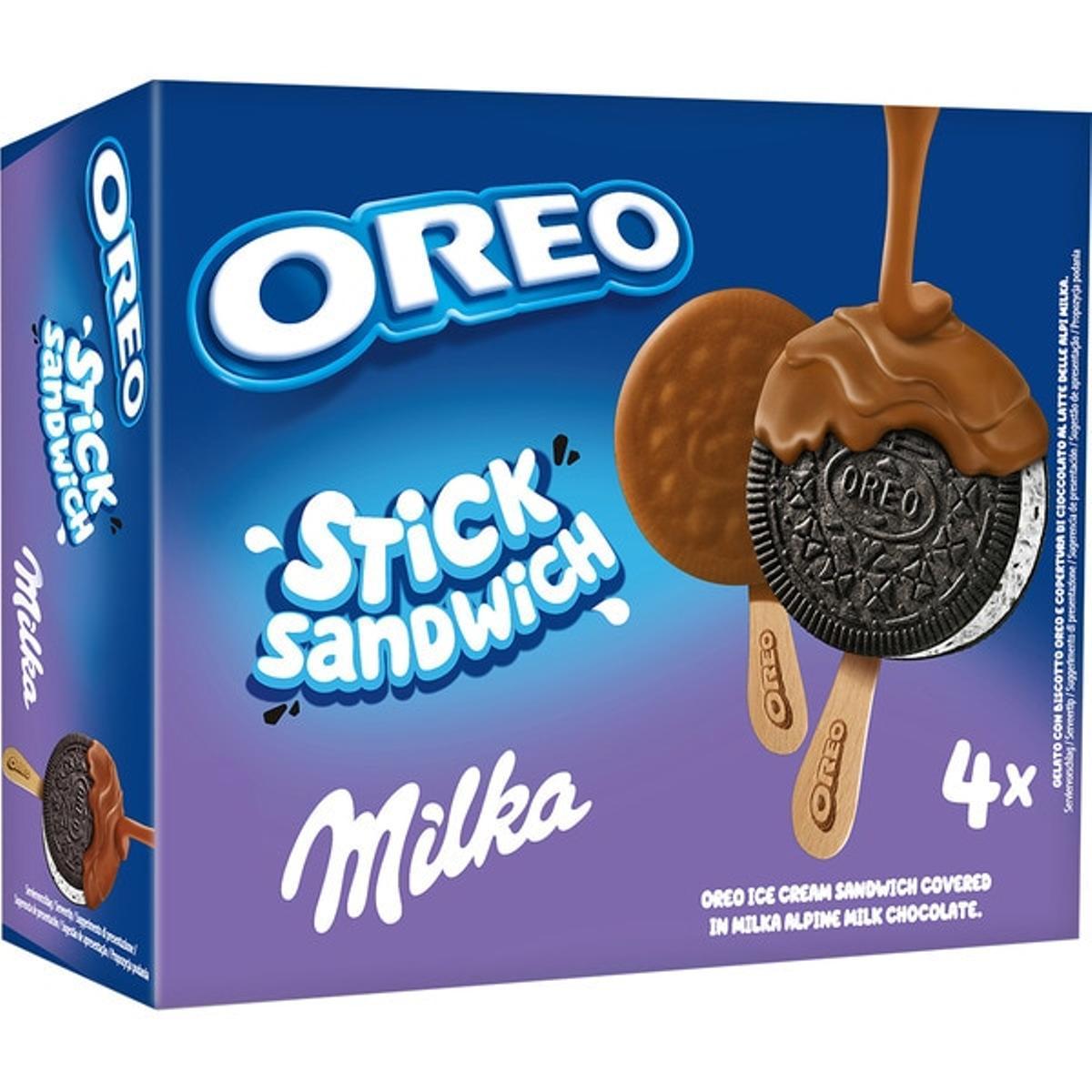 El Nestlé Oreo Stick Sándwich.