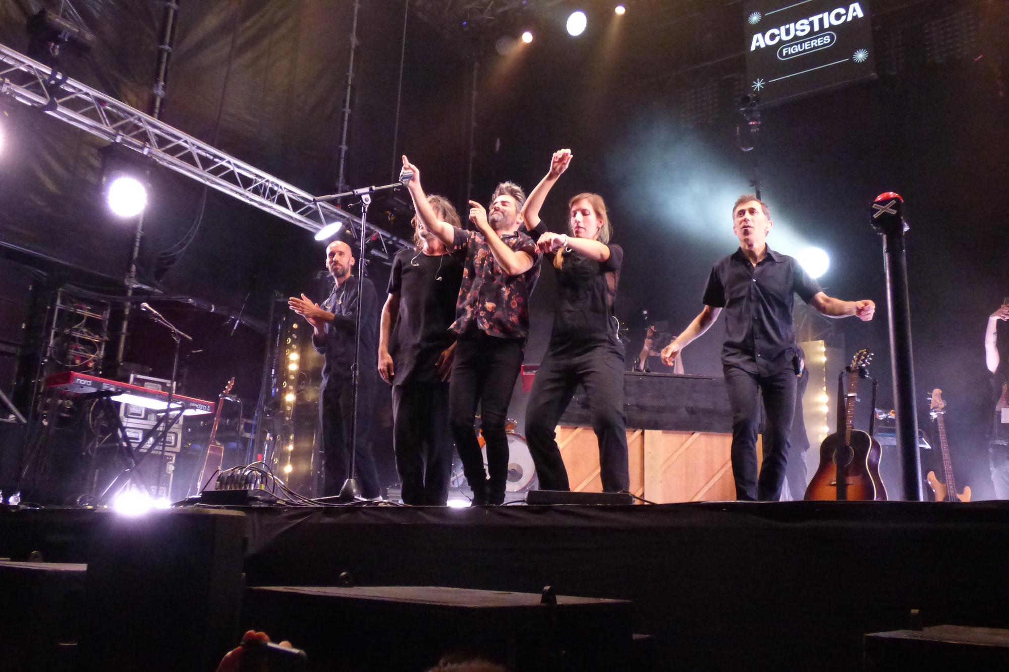 Figueres es desborda amb la tercera nit del festival acústica