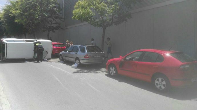 3 heridos en un accidente en Alcoy