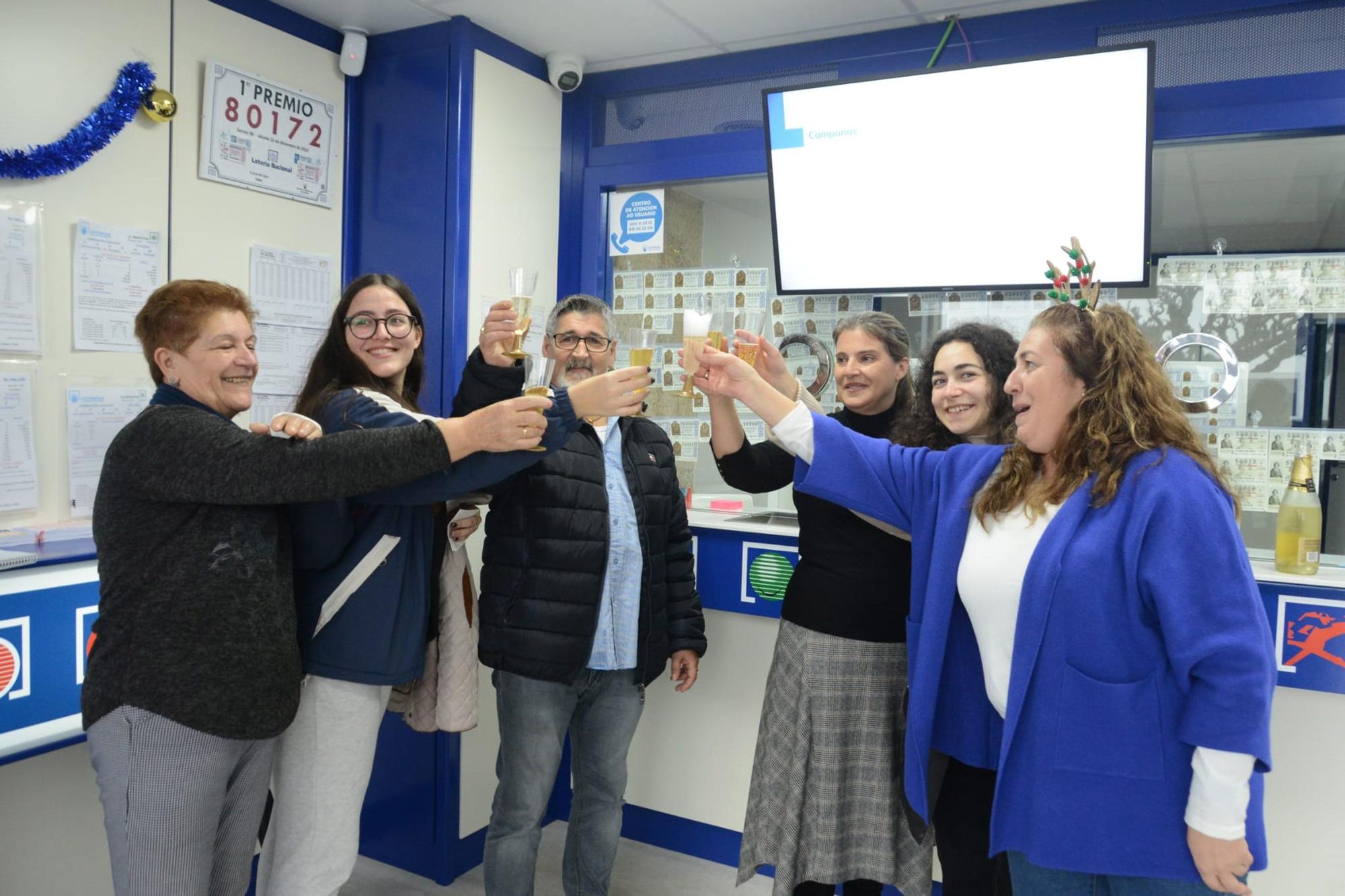 La Lotería de Navidad deja una lluvia millonaria en Bueu