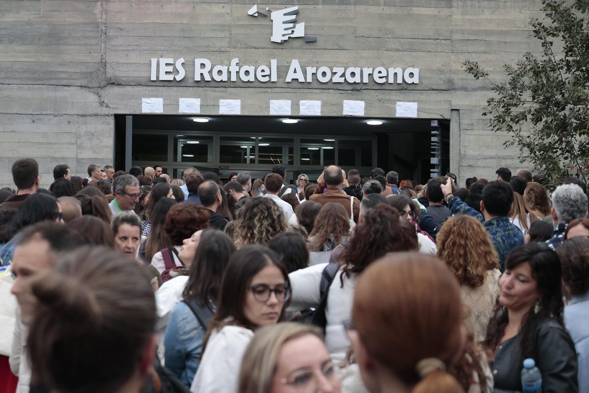 Una de las sedes de las oposiciones de educación celebradas en 2024 en Tenerife.