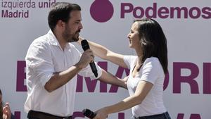 Alberto Garzón e Ione Belarra.