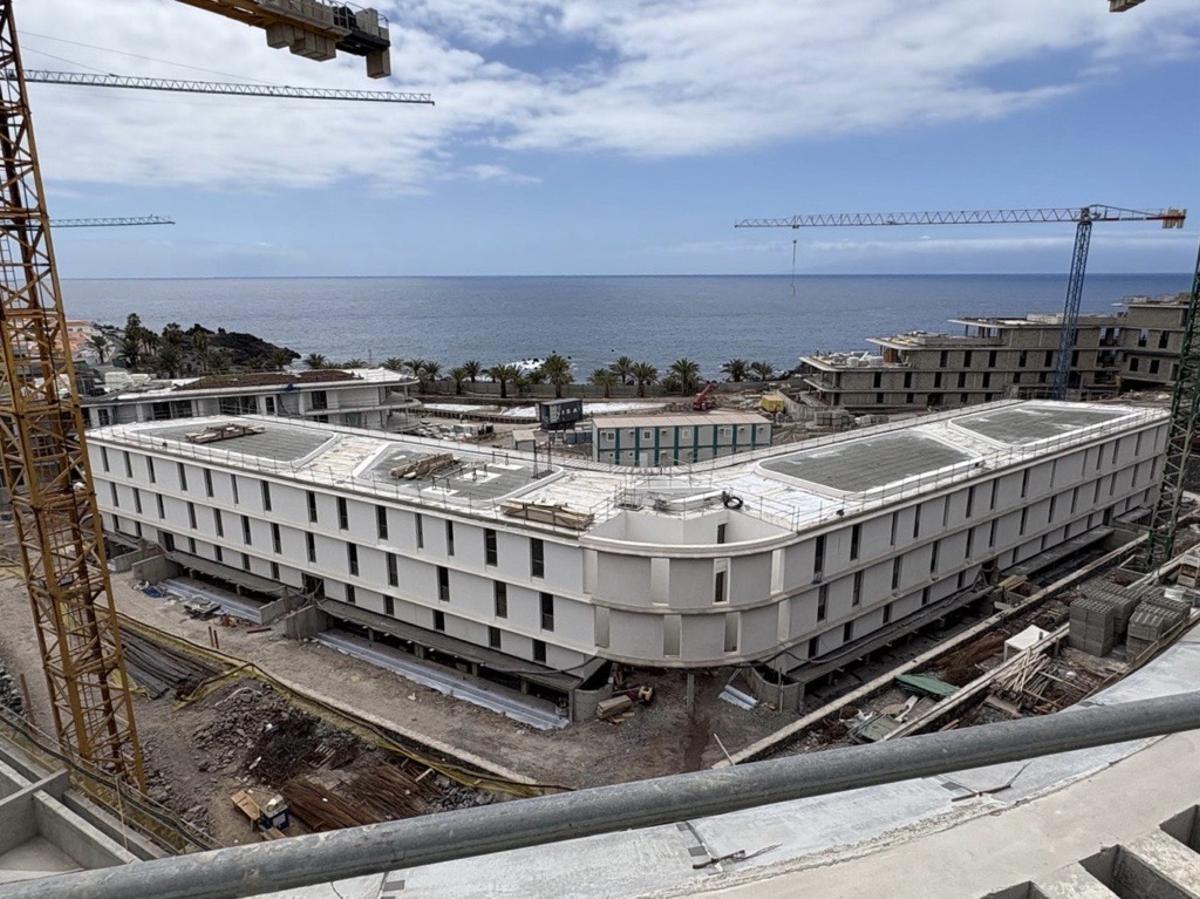 Avance de las obras del proyecto SOLUM de Ingennus en Tenerife.
