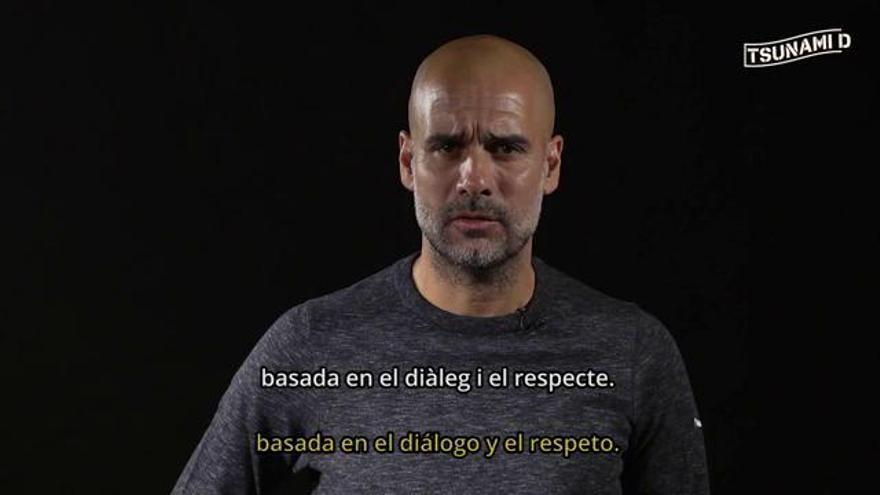 Guardiola, en nom de Tsunami, demana a la comunitat internacional que "intervingui en el conflicte"