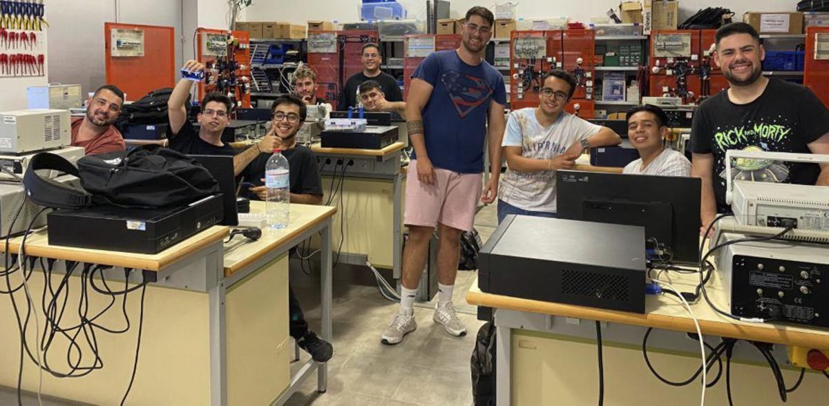 Alumnos de FP en Málaga.