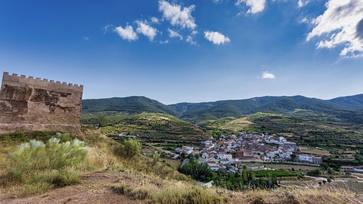 Panorámica de Tobed desde su castillo
