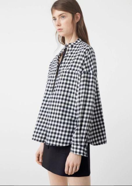 Rebajas 2017, camisa de cuadros de Mango (19,99€)