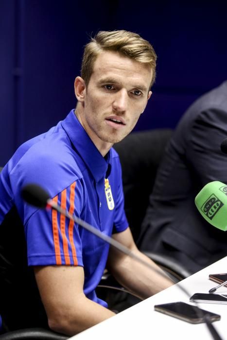 Presentación de Hidi, nuevo jugador del Real Oviedo