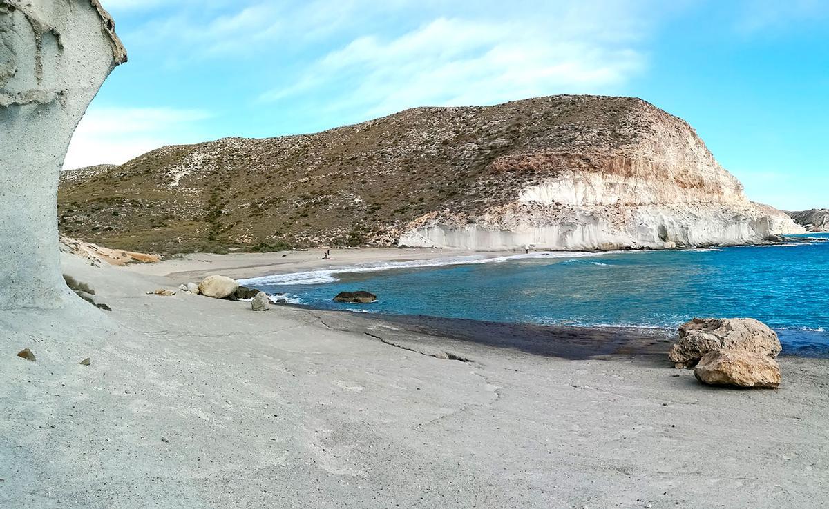 Playa de Enmedio, en Níjar (Almería).