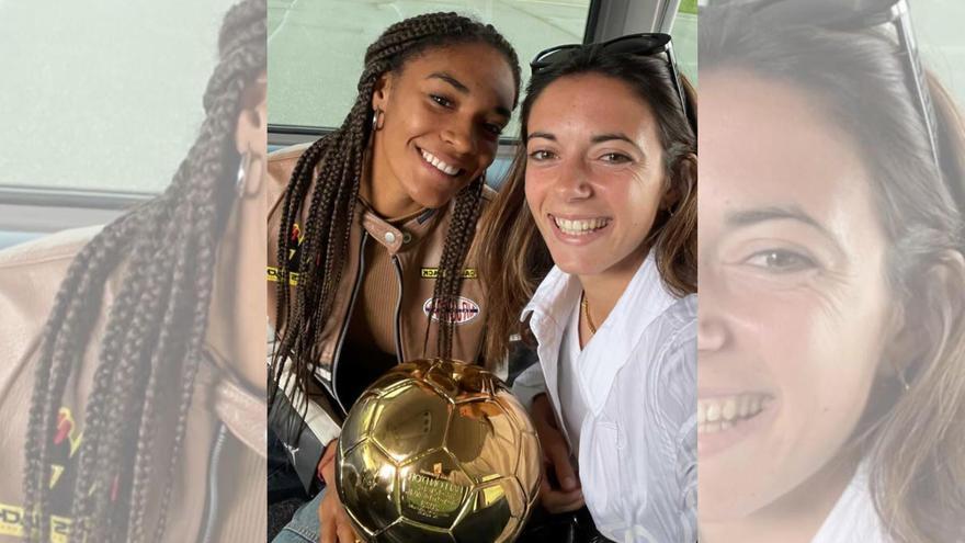 Salma Paralluelo, tercera en el Balón de Oro 2023