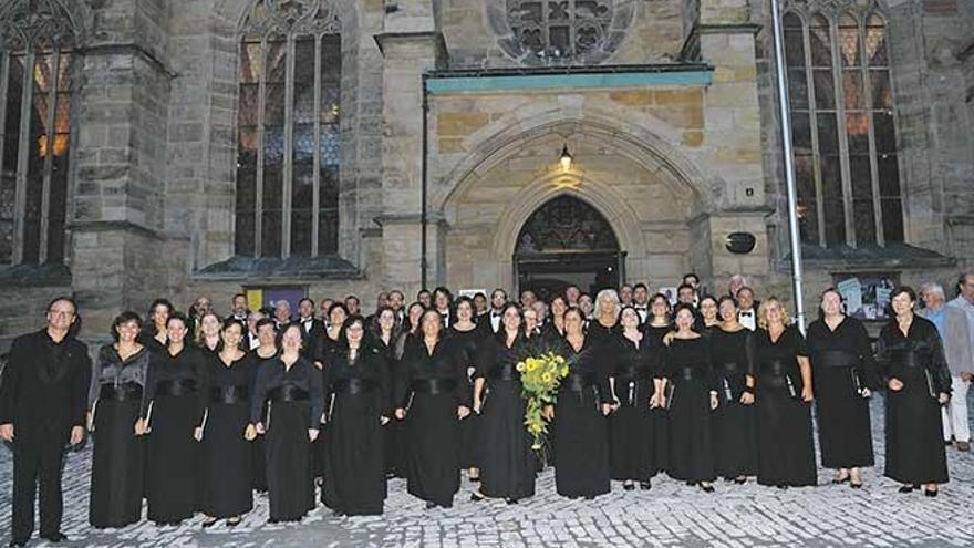 La Coral Universitat Illes Balears actuó en la Stadtkirche Heilig Dreifaltigkeit y en la Klosterkirche Maria Immaculata Speinshart.