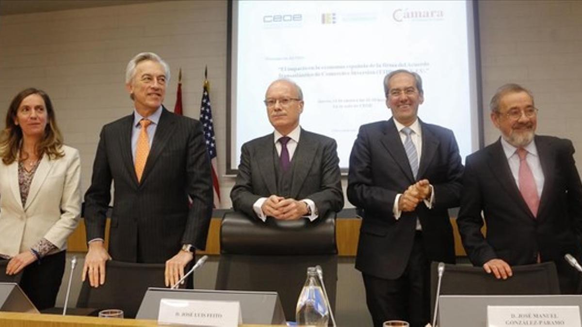 CEOE IEE Y Camara de Comercio presentan libro sobre el impacto TTIP