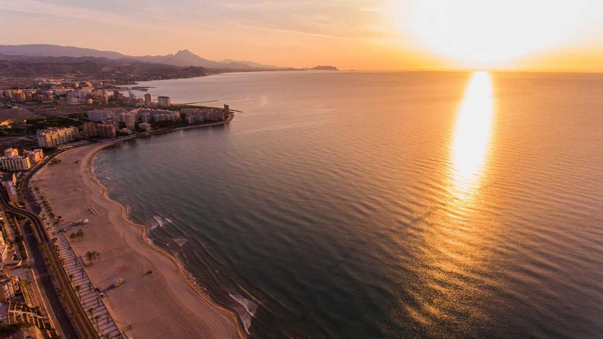 Playa de Muchavista, en el Campello