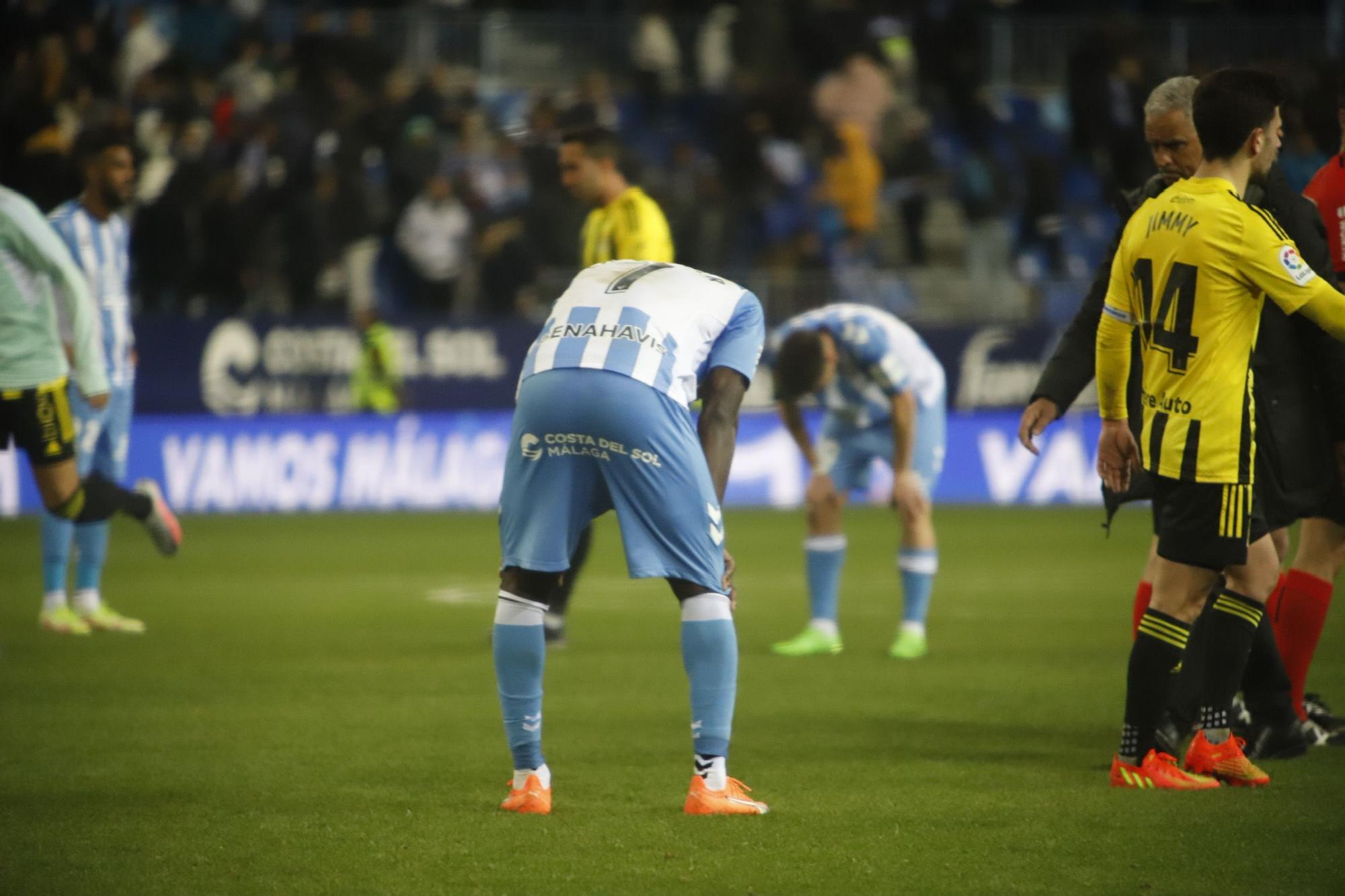 El Málaga CF - Real Oviedo, en imágenes