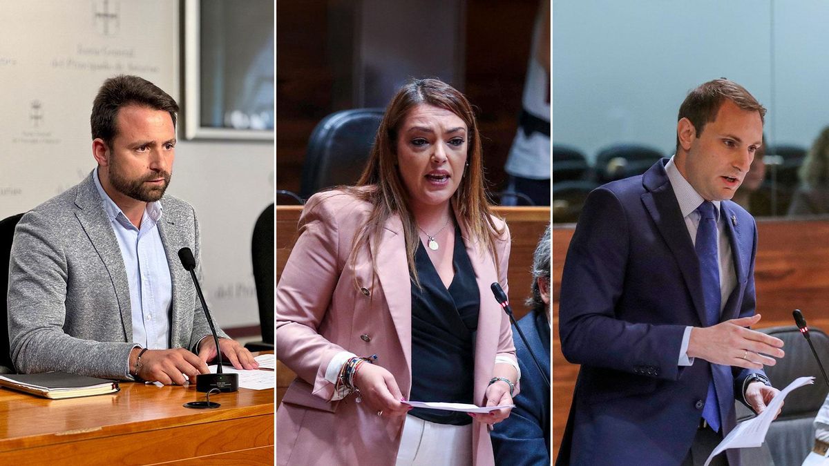 Álvaro Queipo, Carolina López y Adrián Pumares