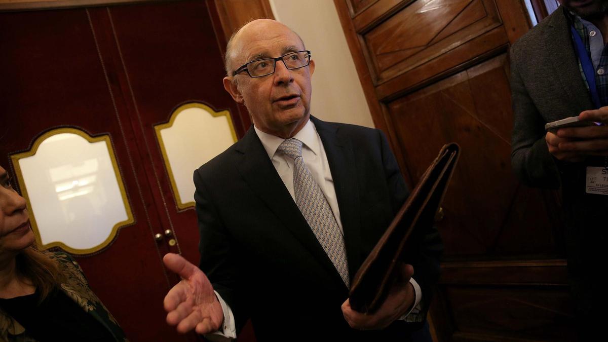 Cristobal Montoro, ex ministro de Hacienda, en una foto de archivo.