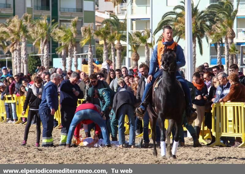 La playa de la Concha de Orpesa es un hipódromo por un día