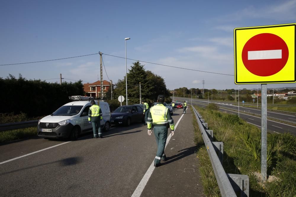 Coronavirus en Asturias: Control policiales y militares en Asturias