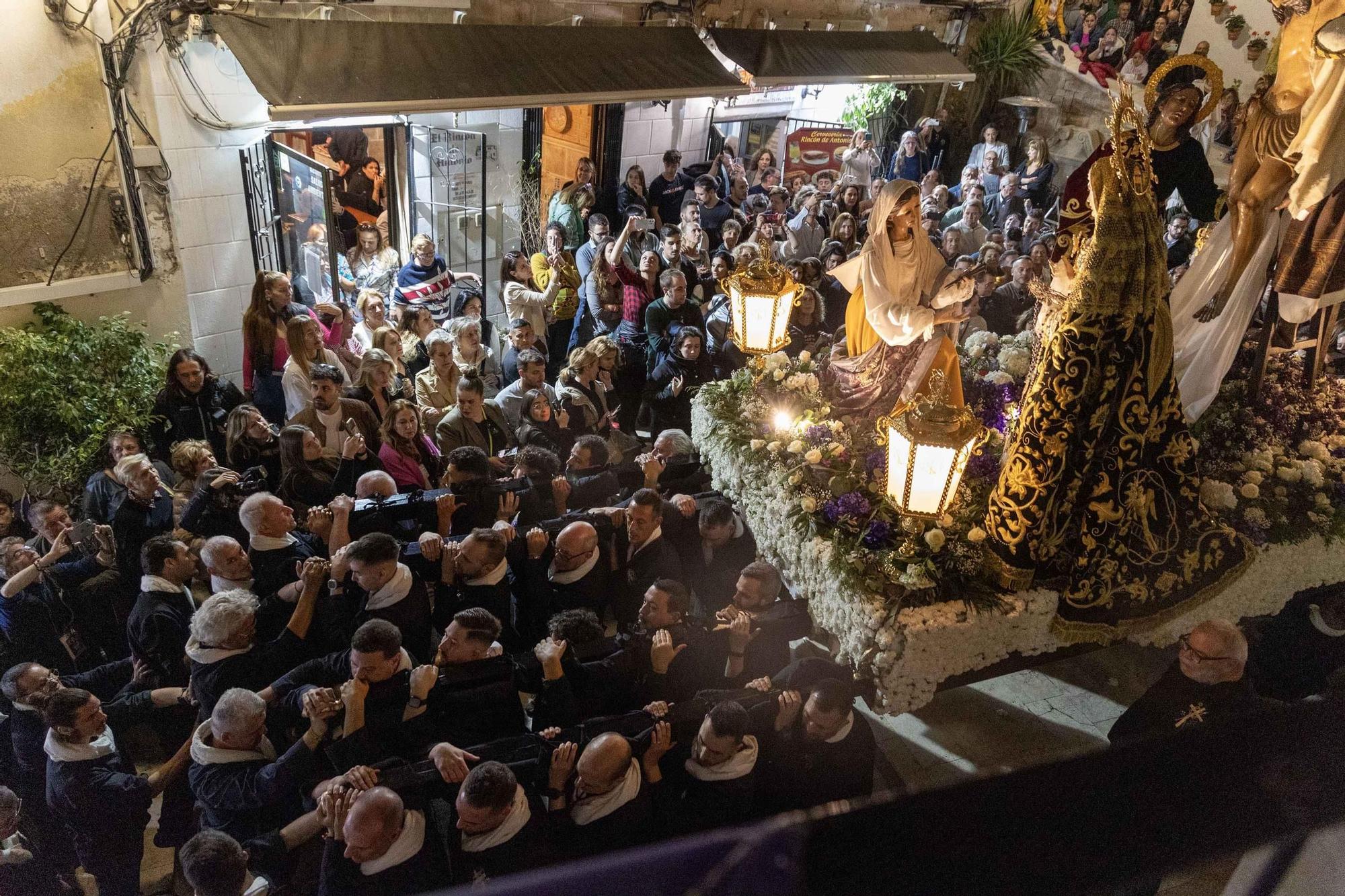 Santa Cruz no defrauda el Miercoles Santo en Alicante