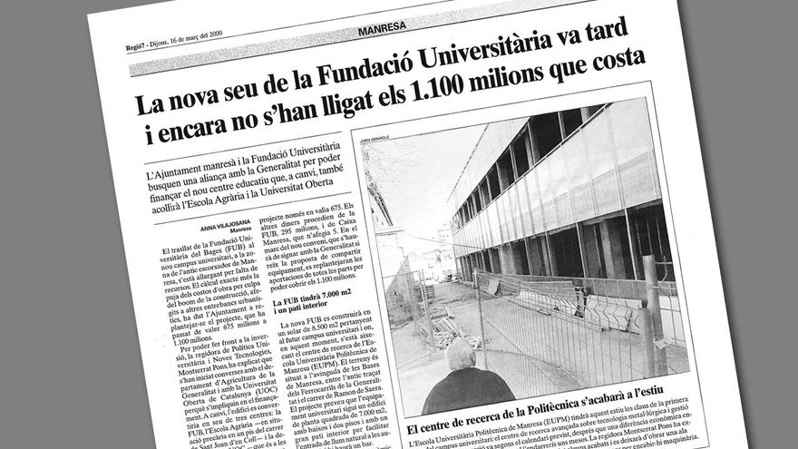 Construir la FUB no va ser flors i violes