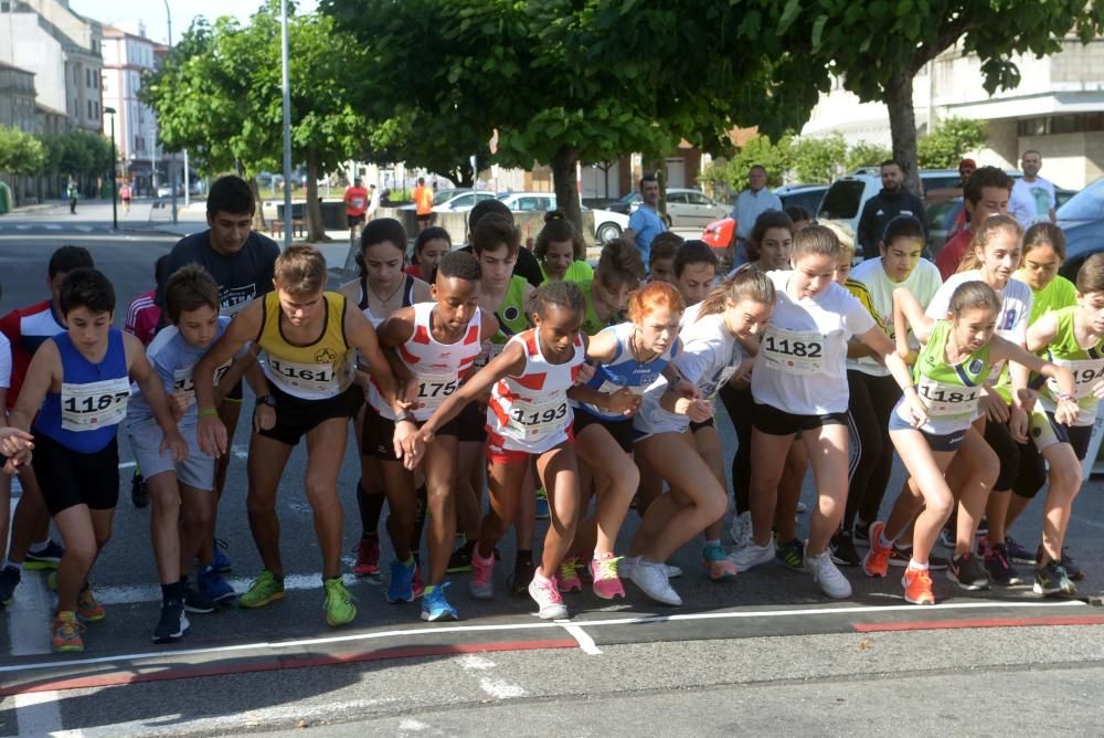 Carrera solidaria Ladesol en Vilagarcía de Arousa