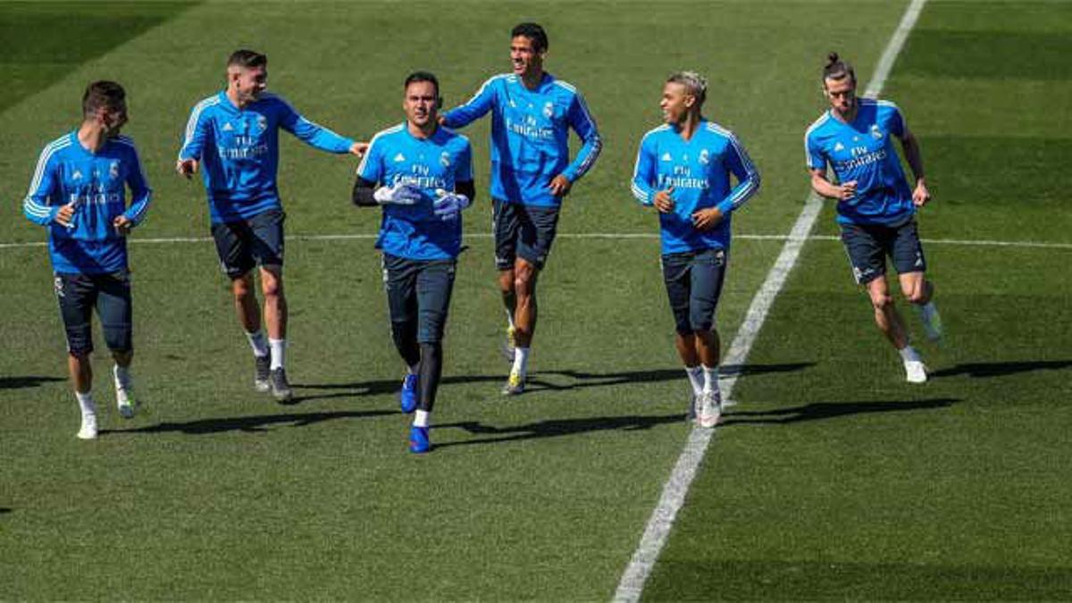 Courtois no entrena antes de recibir al Huesca