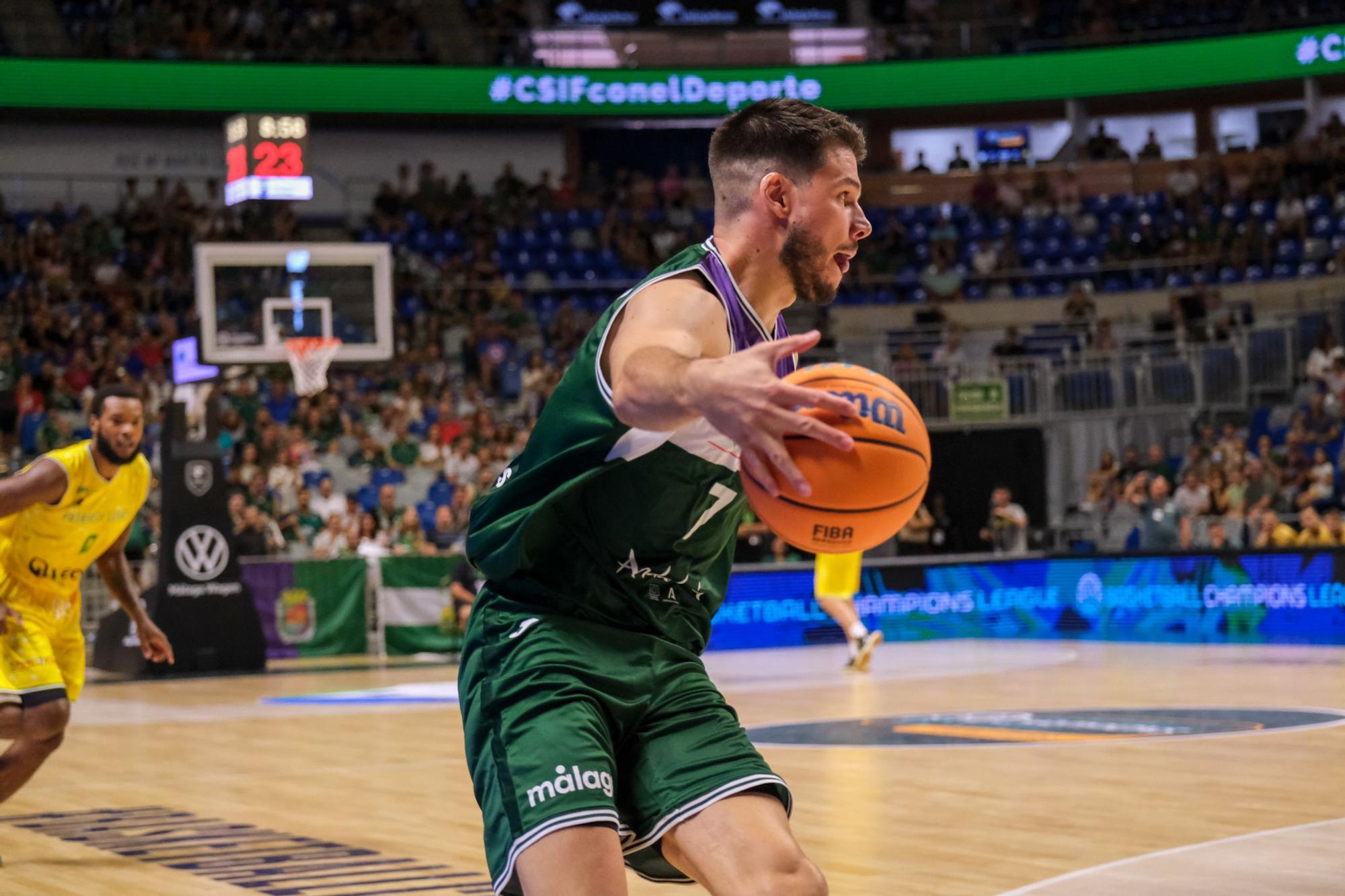 Basketball Champions League: Unicaja CB 91-73 Patrioti Levice