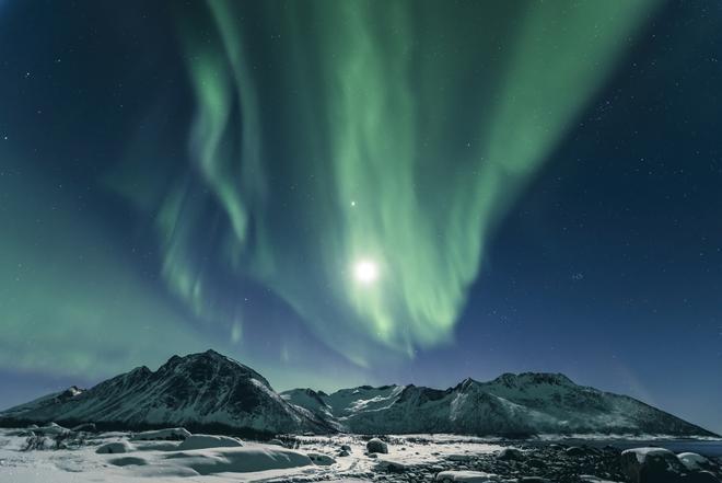 Las auroras boreales es una de las cosas que debes ver una vez en la vida.