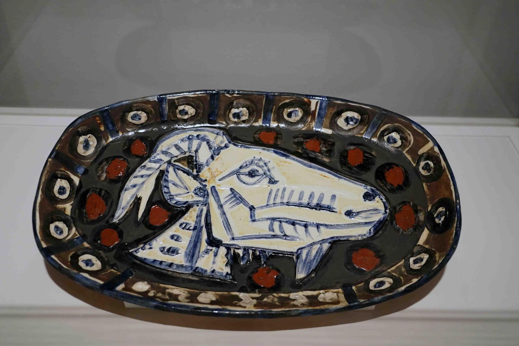 La exposición titulada 'Picasso: imágenes cerámicas', ya visitable en la Casa Natal de Picasso.