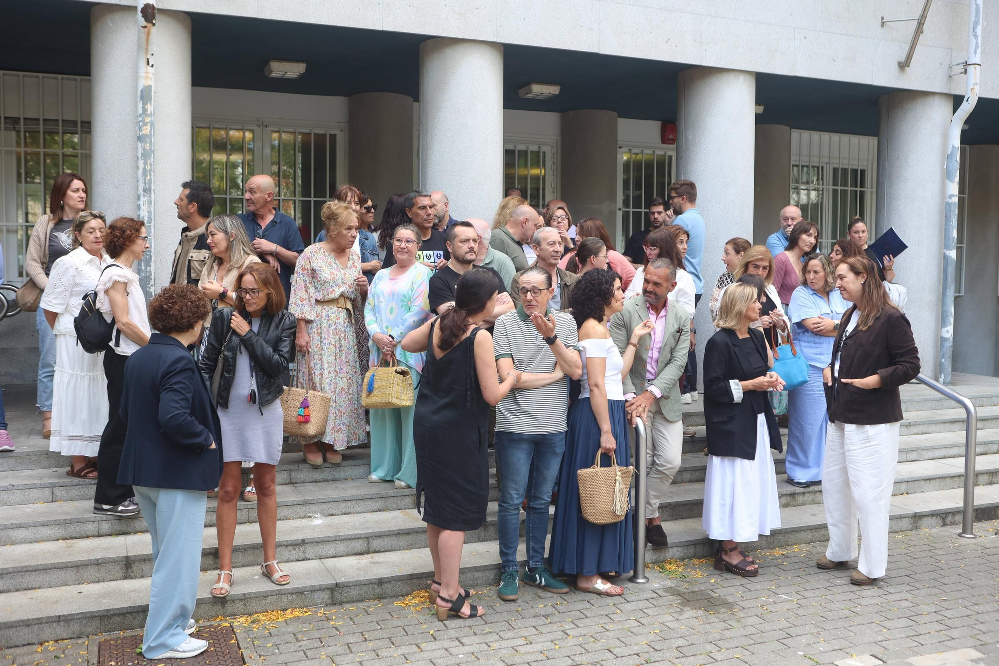 Concentración de jueces y jueces en A Coruña