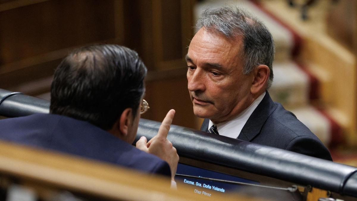 Enrique Santiago, portavoz parlamentario de Izquierda Unida.