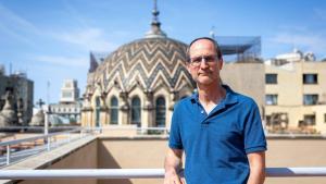 Pau Vidal, delegado en Catalunya de los jesuitas, este jueves en Barcelona.