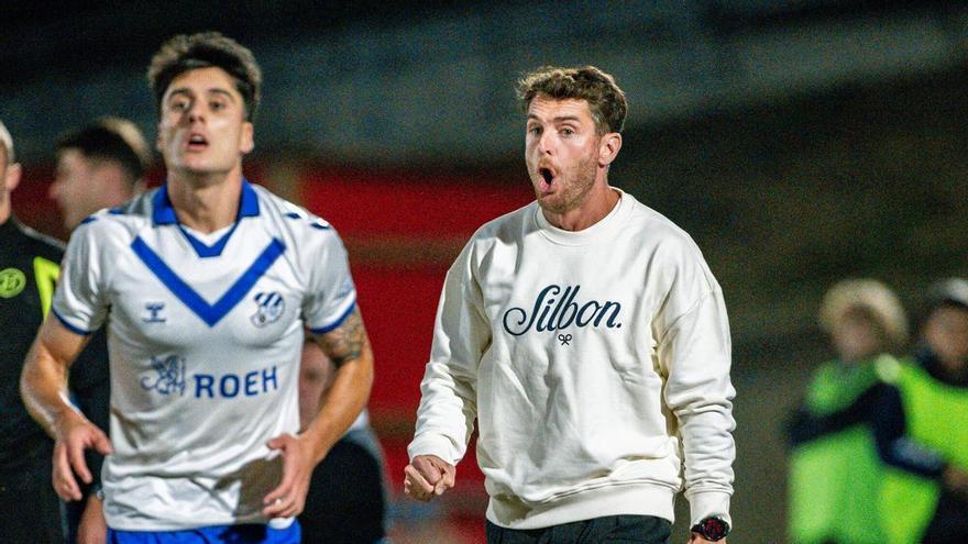 Ibai Gómez, entrenador del Real Zaragoza: "Le doy mucho valor, me quito el sombrero con el equipo"
