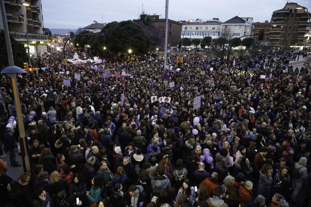 La manifestación, en imágenes