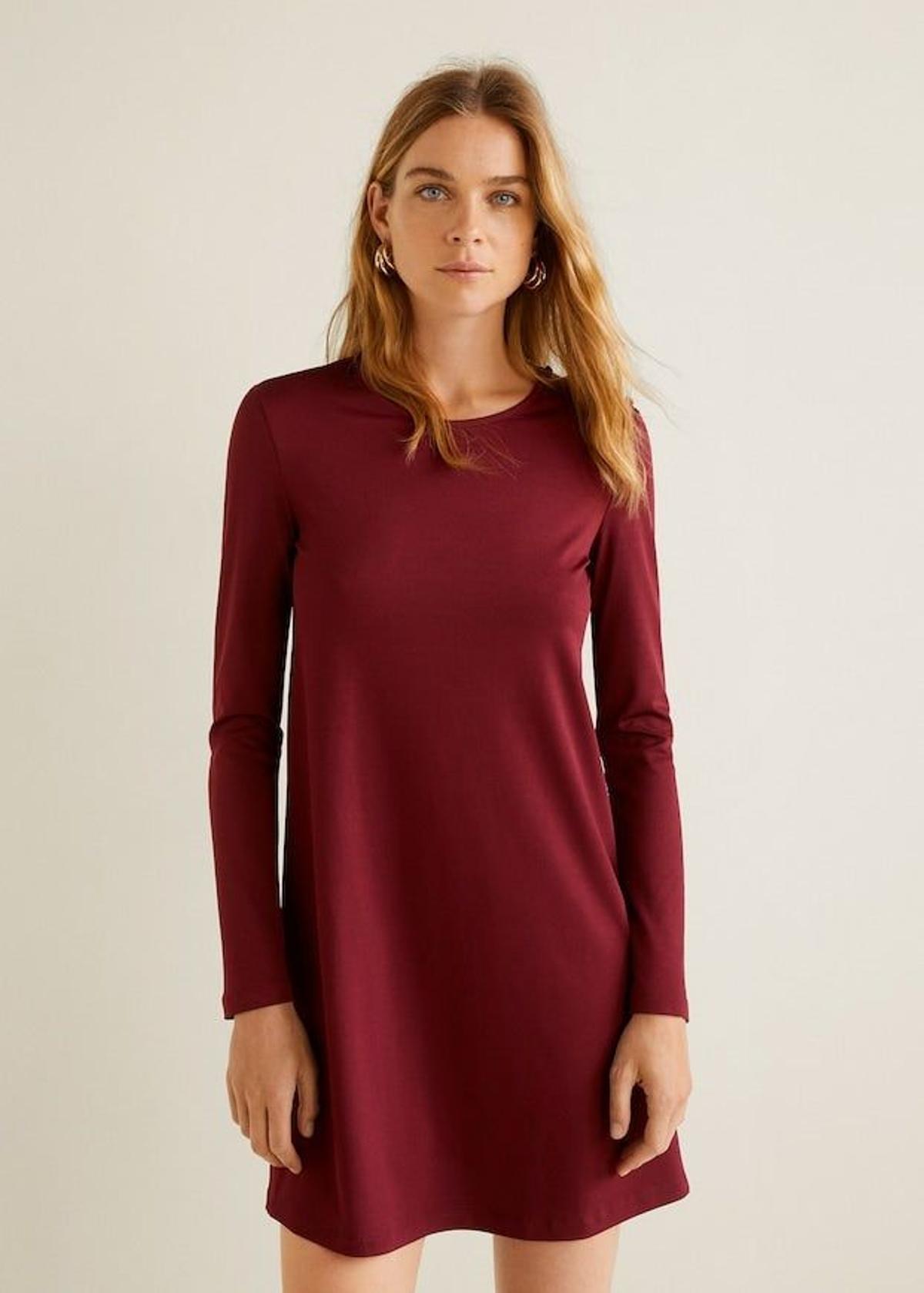 Vestido con botones de Mango (Precio: 9,99 euros)