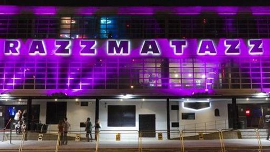 La sala Razzmatazz en Barcelona.