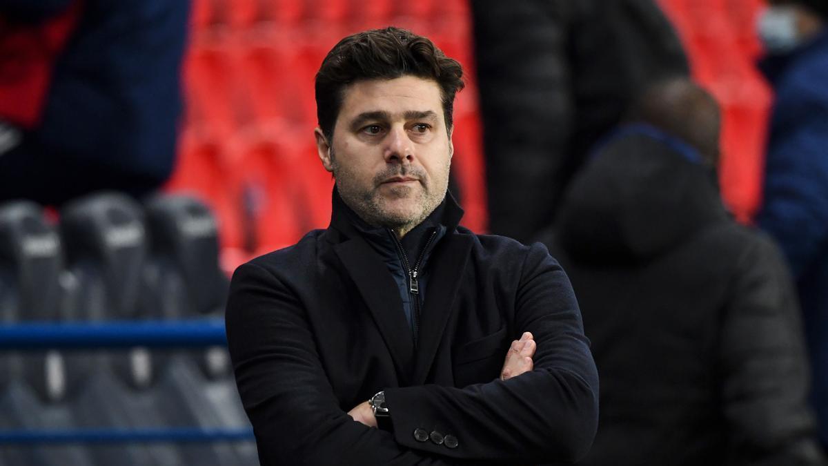 Mauricio Pochettino, entrenador del París Saint Germain, antes de un partido.