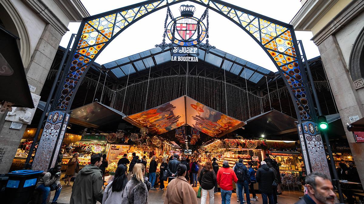 El mercado de La Boqueria