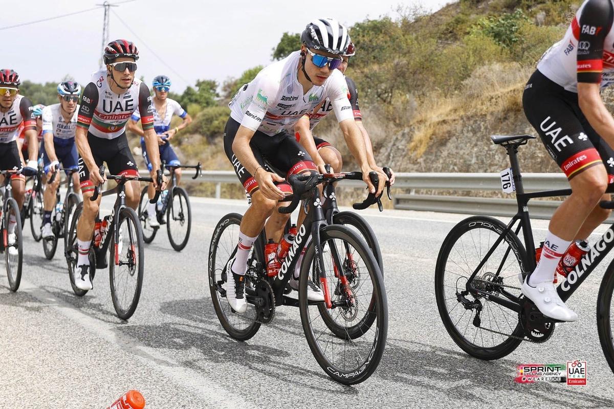 Juan Ayuso en La Vuelta