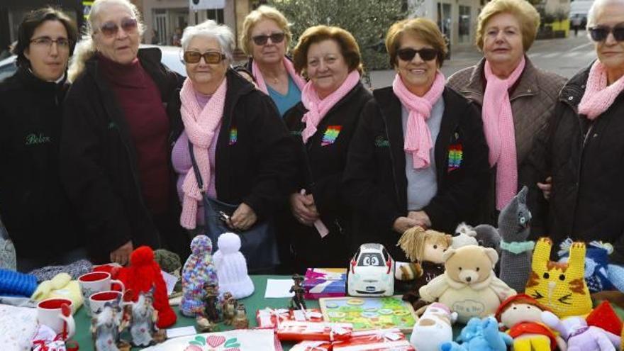 Regalos contra el cáncer en  los mercados