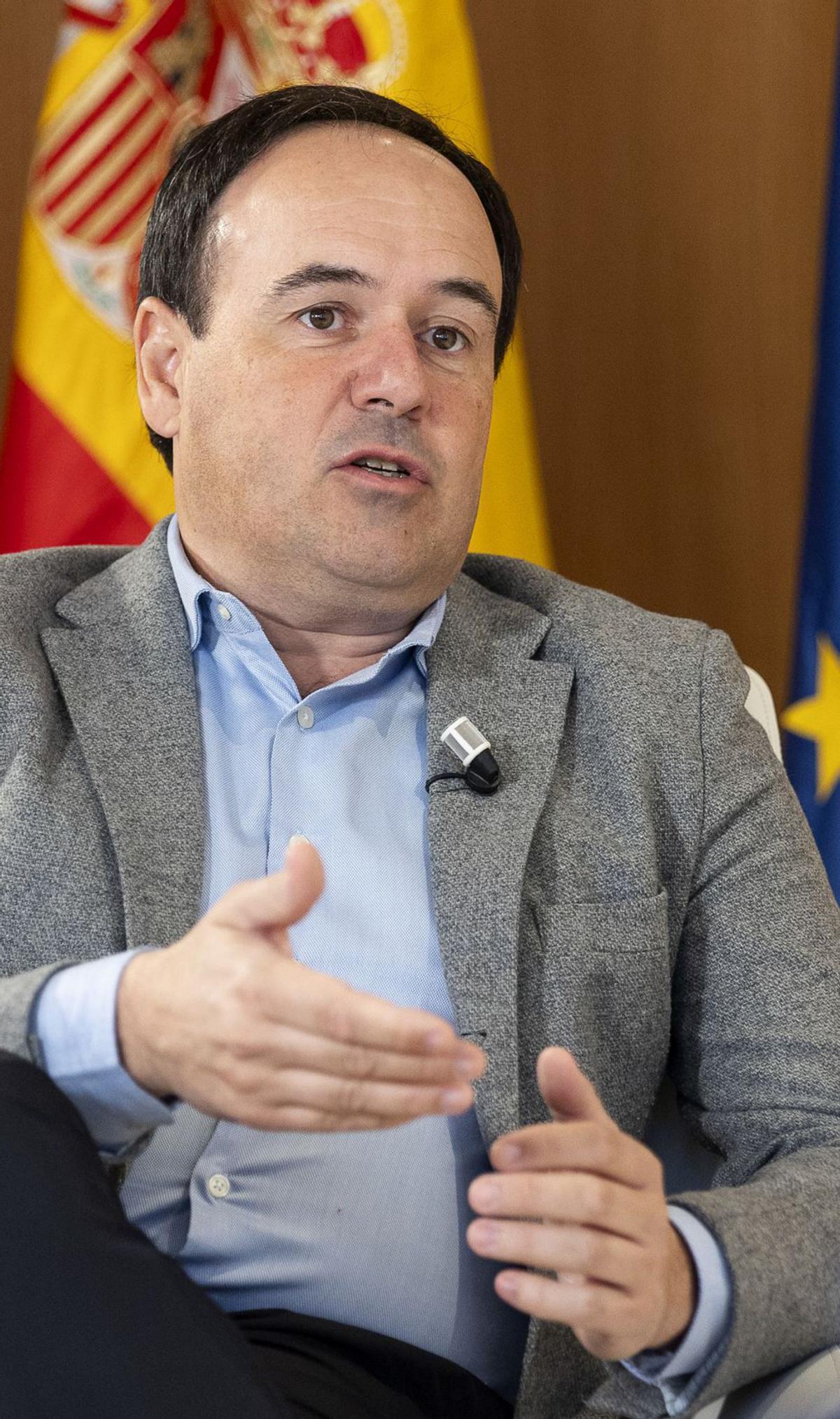 Juanfran Pérez Llorca: "La meva idea és tenir un contacte normal amb Mazón, però el president soc jo"