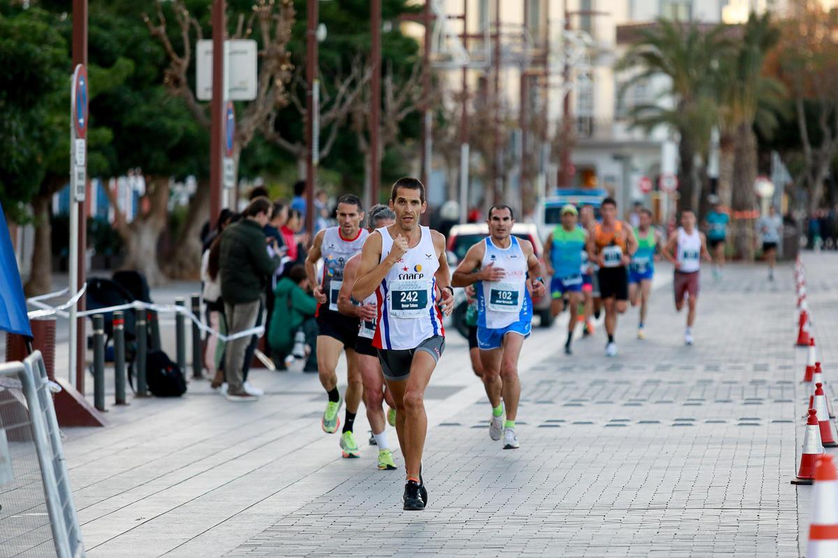 Un instante de la prueba de 10K de la Cursa Patrimoni Eivissa 2023.