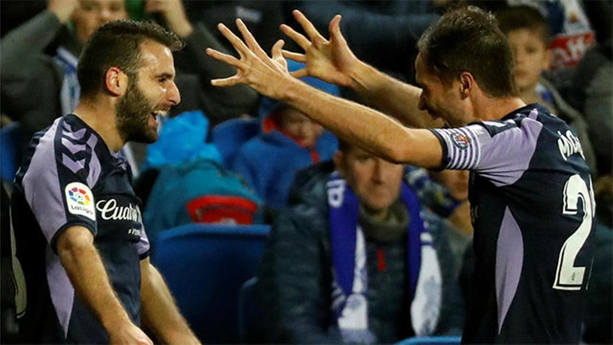 El Valladolid vence en Anoeta