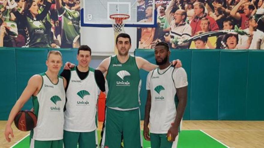 Salin, Milosavljevic, Shermadini y Lessort, de vuelta en Málaga