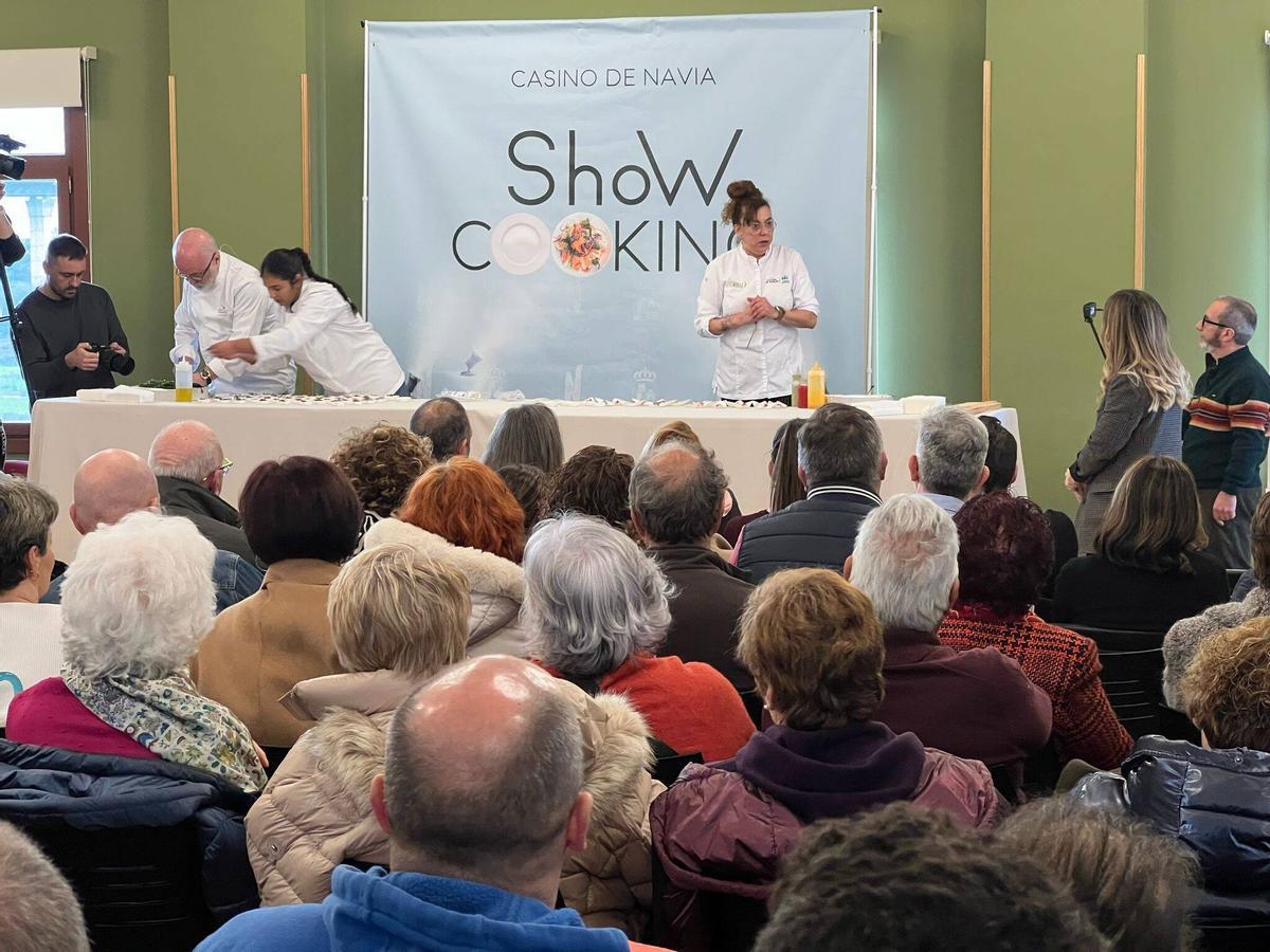 Un momento de la última edición del show cooking.