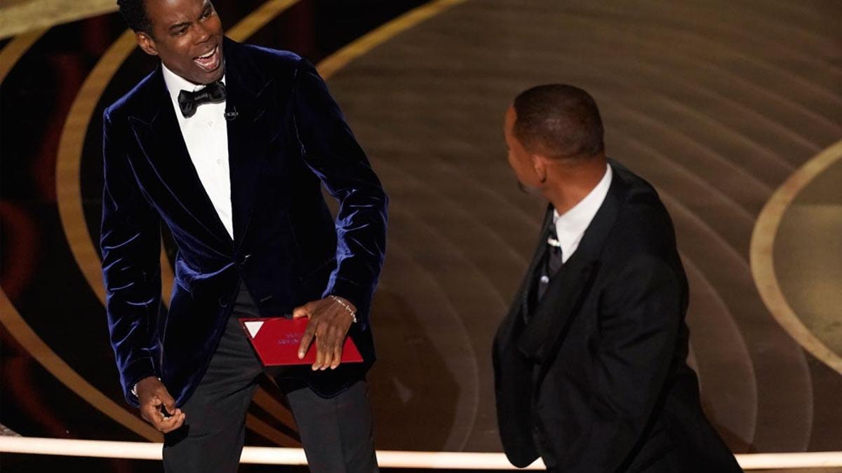 Chris Rock y Will Smith en los Oscar 2022