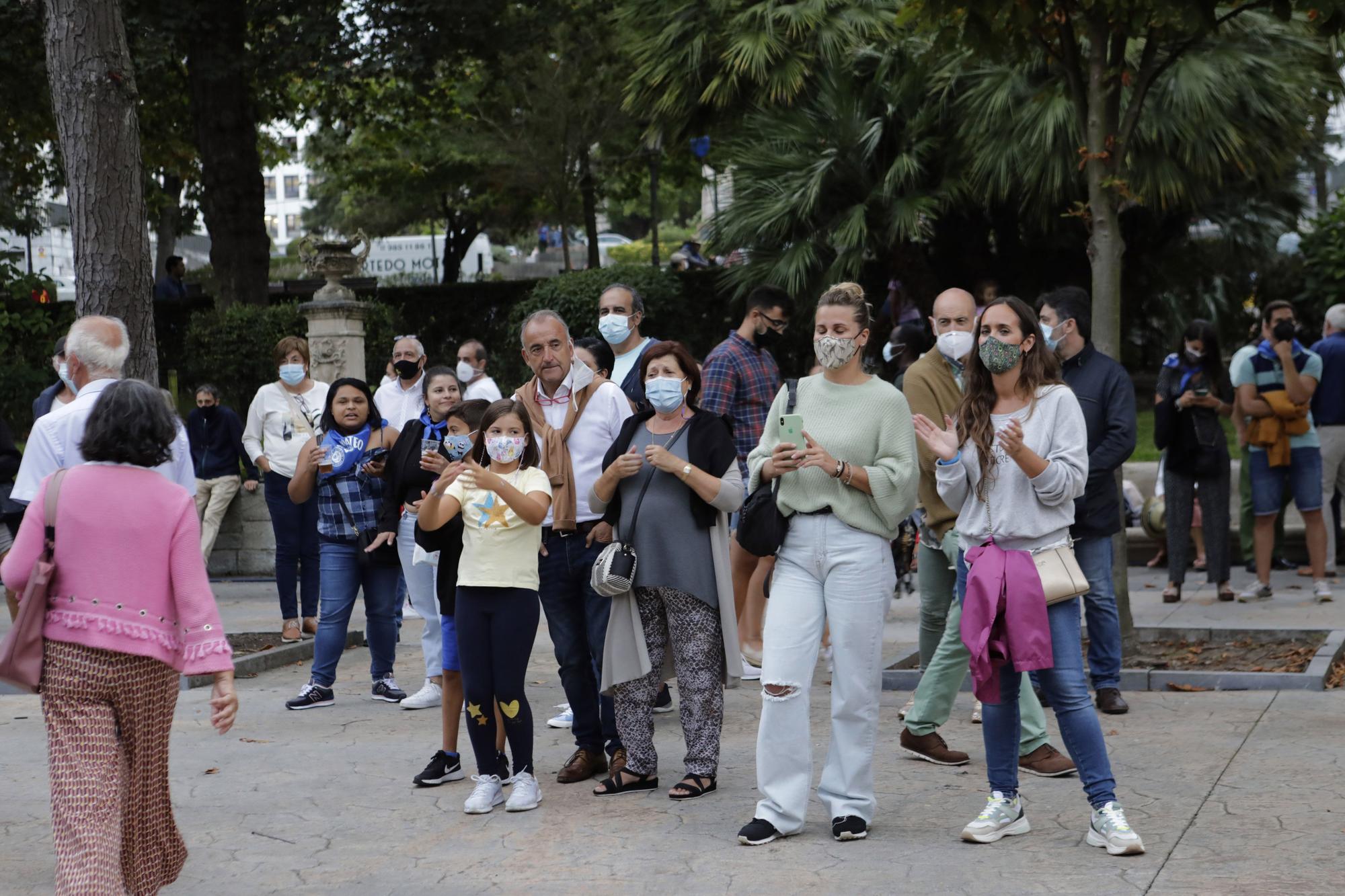 Ambiente en el primer día de San Mateo 2021