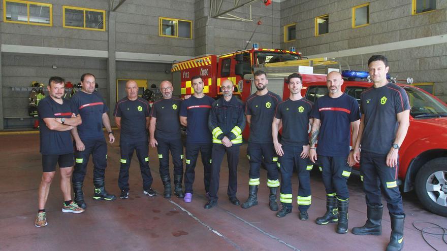 Los bomberos tienen un déficit de casi 20 efectivos y afrontan con 9 al día la época de riesgo de incendios