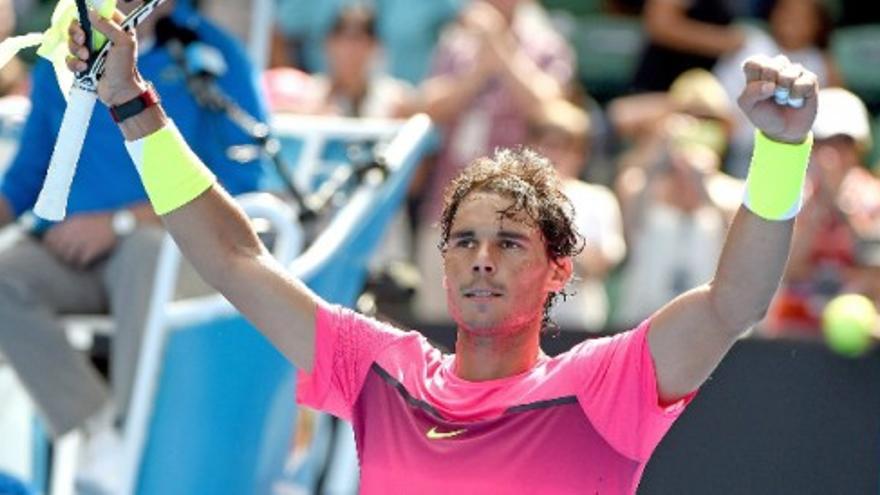 Esperanzador debut de Rafa Nadal en el Open de Australia